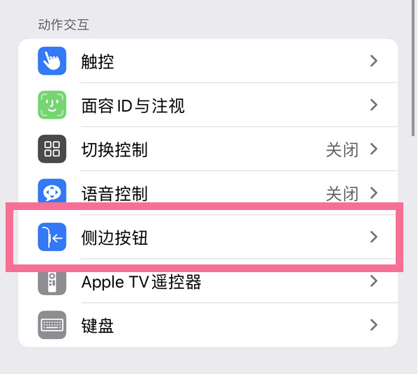 尉犁苹果14维修店分享iPhone14 Plus侧键双击下载功能关闭方法 